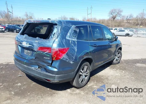 2017 Honda Pilot Ex from USA, damaged, VIN 5FNYF6H34HB034362